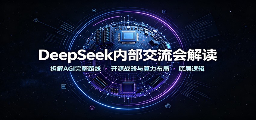 DeepSeek内部交流会解读:拆解AGI完整路线,开源战略与算力布局底层逻辑-智享云联