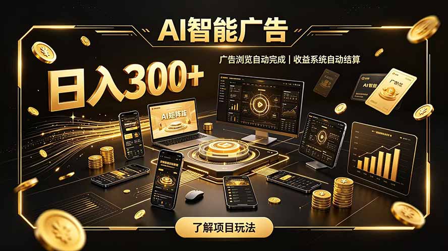 自研 AI 系统｜轻资产起步｜长期稳定收益｜宝妈 上班族轻轻松松日入300+-智享云联
