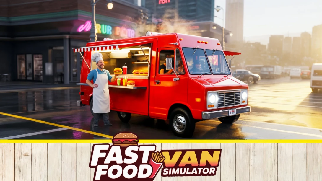 【美版】快餐车模拟器 Fast Food Van Simulator 英语-智享云联