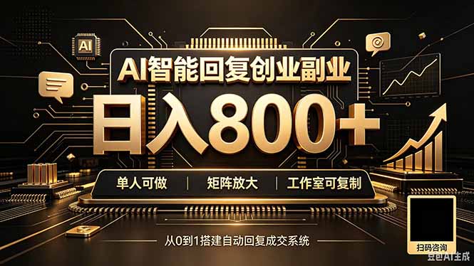 全自动AI挂机创业|个人副业→工作室全链路扶持-智享云联