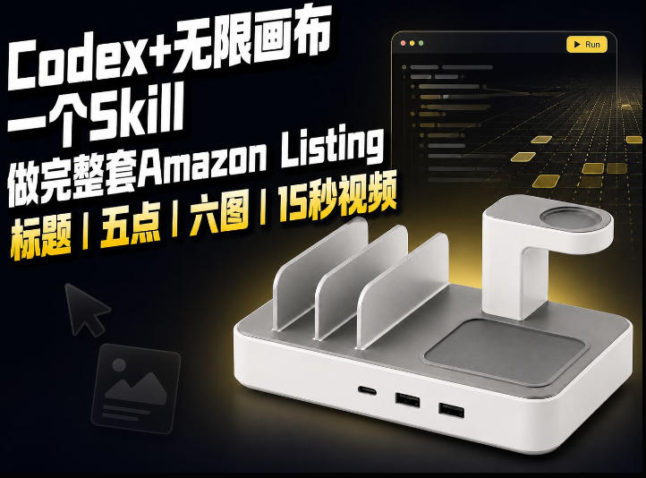 我用一个Codex Skill做完Amazon Listing：标题、五点、六图和视频全流程-智享云联