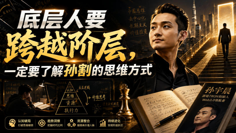 付费文章:底层人要跨越阶层,一定要了解孙割的思维方式-智享云联