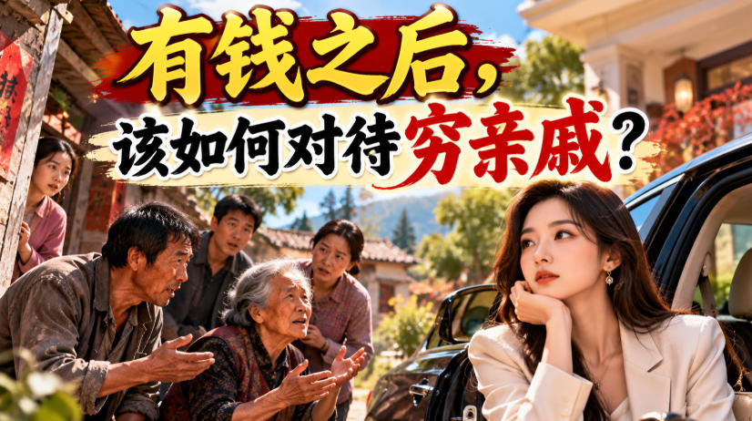 某公众号付费文章:有钱之后,该如何对待穷亲戚?-智享云联