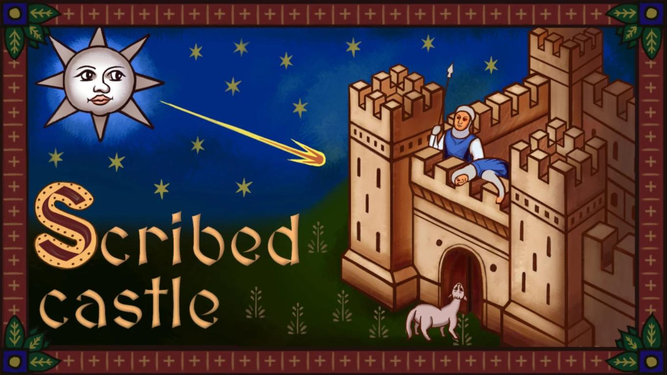 【美版】手绘城堡 Scribed castle 英语-智享云联