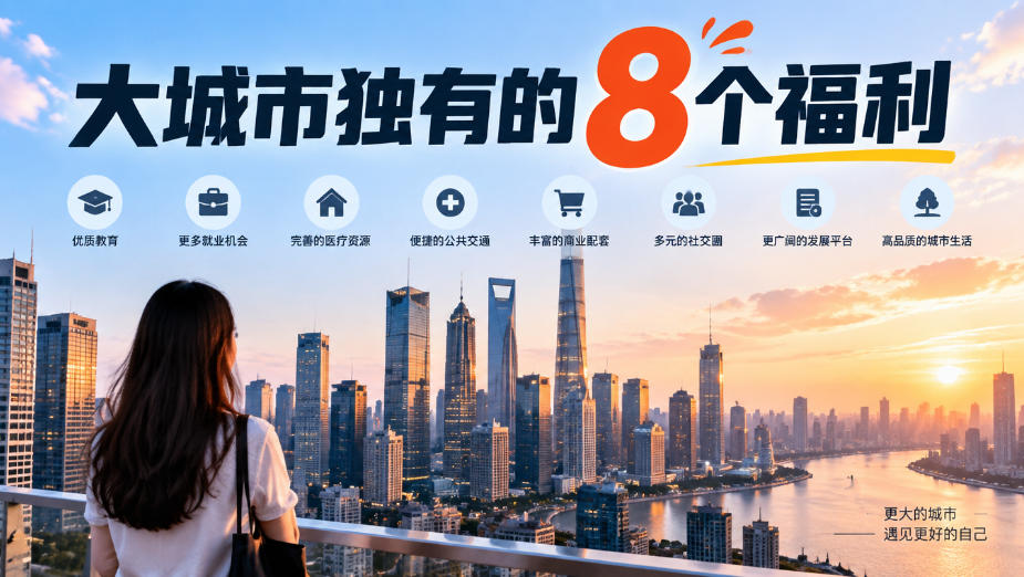 某公众号付费文章:大城市独有的8个福利-智享云联