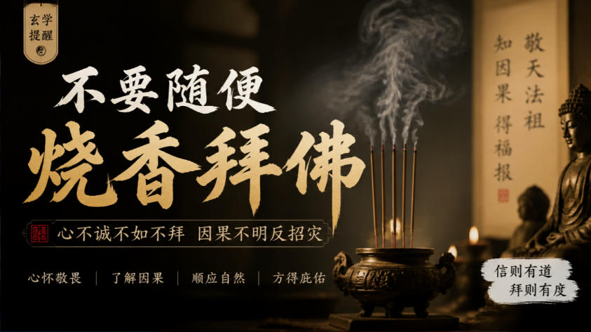 某公众号付费文章：玄学提醒：不要随便烧香拜佛-智享云联