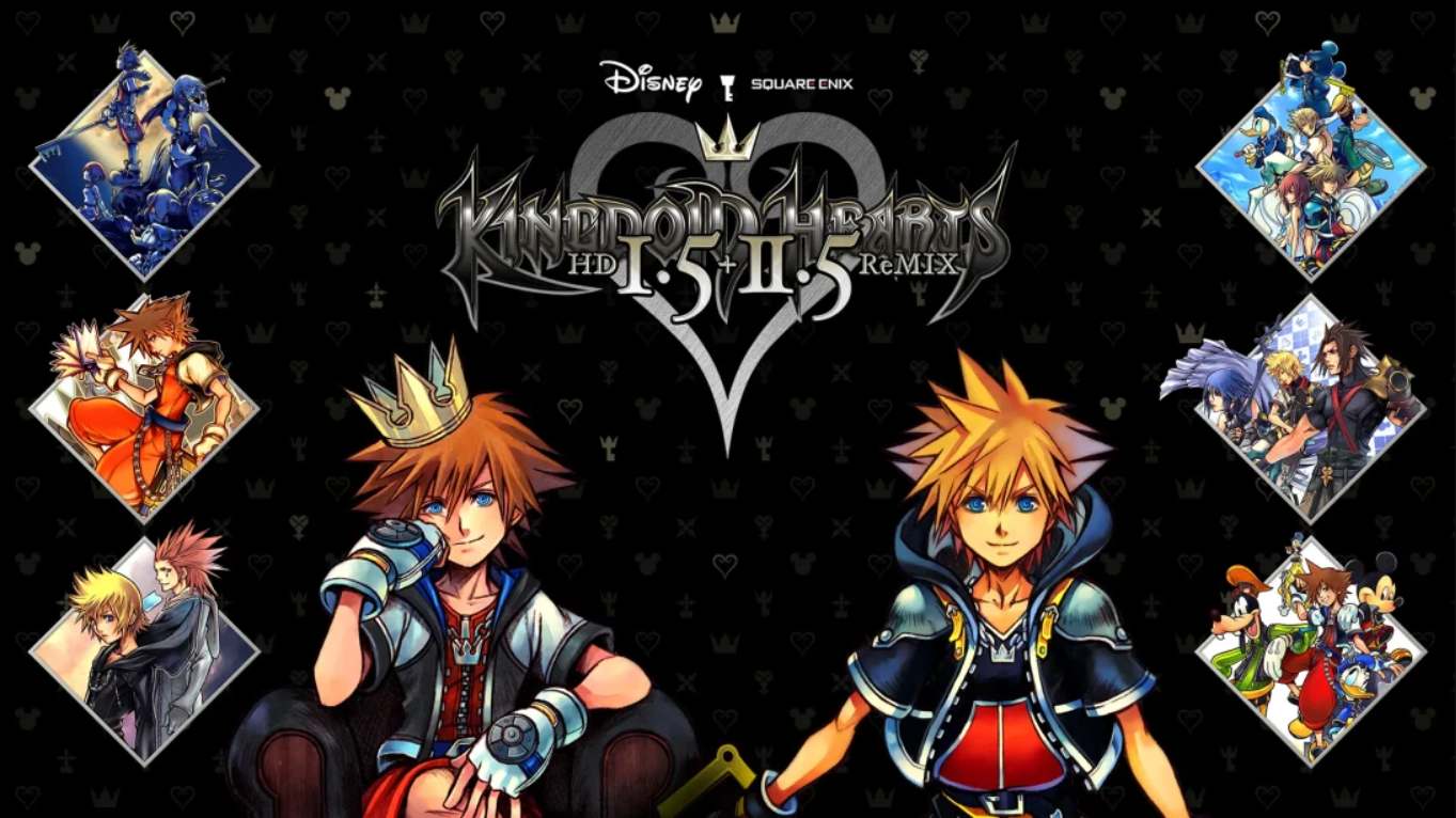 【美版】王国之心 -HD 1.5+2.5 ReMIX- KINGDOM HEARTS -HD 1.5+2.5 ReMIX- 英语-智享云联