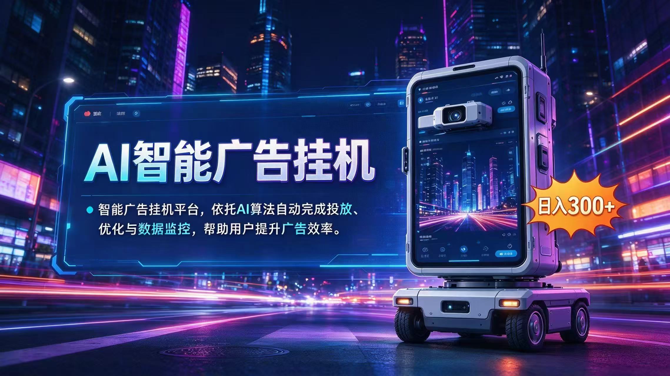AI 智能广告挂机｜AI 自动运行，轻松托管广告任务-智享云联