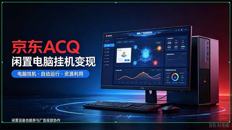京东ACQ是什么？闲置电脑挂机采集项目拆解-智享云联